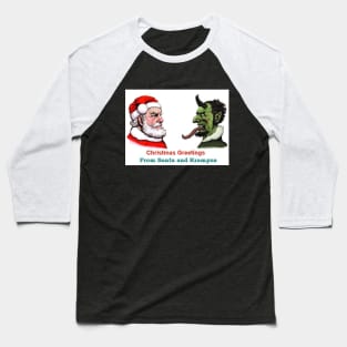 Christmas Old Folklore Greetings Baseball T-Shirt